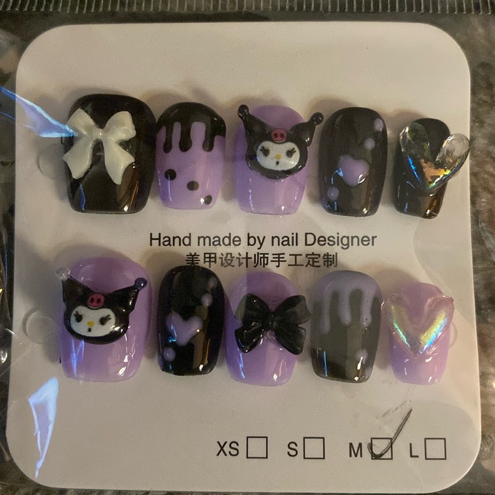 Gothic Style Press On Nails